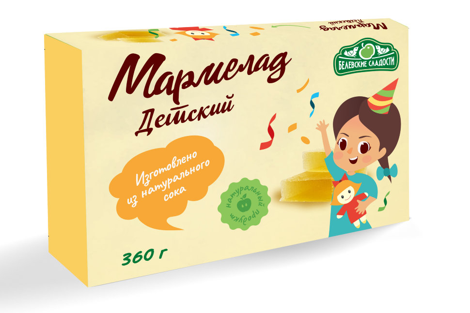  Мармелад  "Детский" белевский 360г   в Ноябрьске