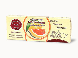  Мармелад натуральный "Грейпфрут" 140г в Ноябрьске