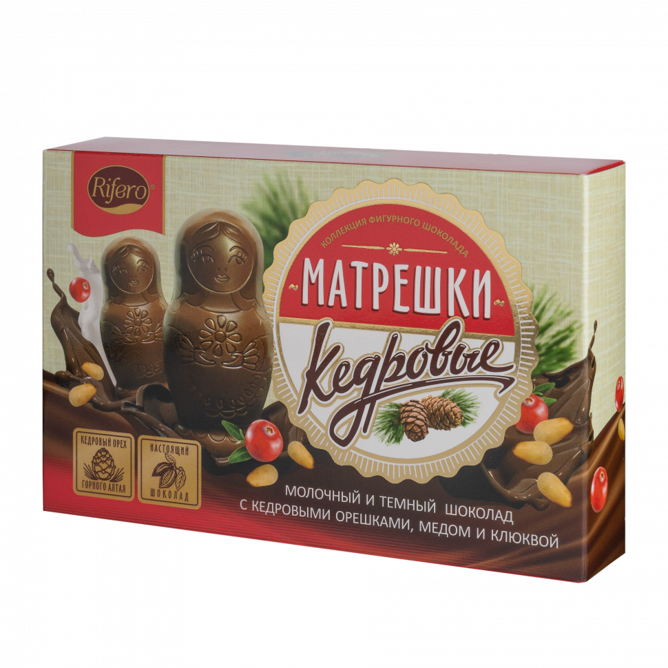  Риф и ко Конфеты "Матрёшки кедровые" 100г           в Ноябрьске