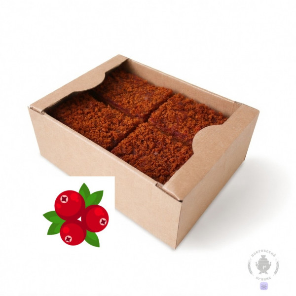 №3 Пряник 1кг с фруктовой начинкой Брусника в Ноябрьске
